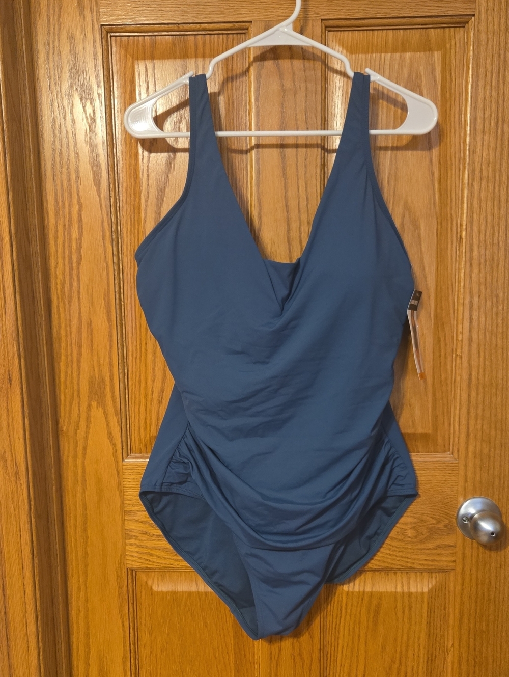 Lands' End Green One-Piece Women's Swimsuit